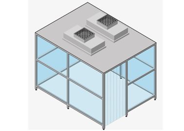 De Schone Zaal van laboratoriumsoftwall met HEPA-Filters/Beweegbare Schone Cabine