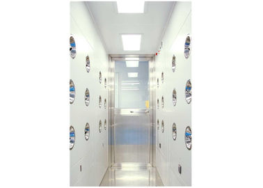 De elektrische Koppelingscleanroom Machine van de Luchtdouche met het Richting Blazen Twee