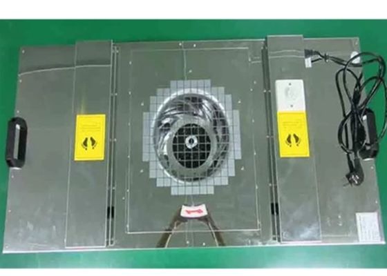 H14 van de het Kabinetsffu Ventilator van het Efficiencyroestvrije staal de Filtereenheid Met geringe geluidssterkte
