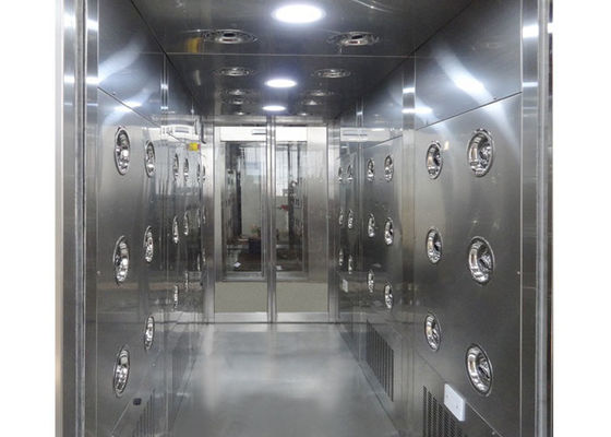 Het automatische Inductie30m/sec Cleanroom Roestvrije staal van de Luchtdouche