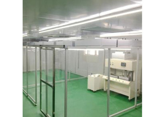 De Muurcleanroom van het aluminiumprofiel het Mobiele FFU Zachte Antistatische Gordijn van pvc