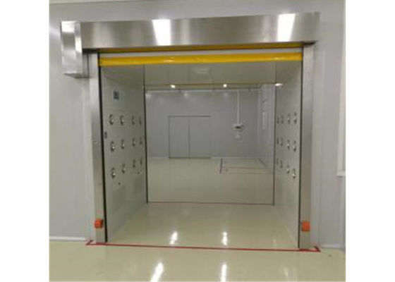 1.2mm de Douchetunnel van de Roestvrij staalsus304/201 Lucht met pvc-Roldeuren