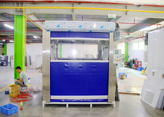 Pvc-van de de Inductielucht van de Gordijndeur Infrarode van de de Douchepas de Doos25-27m/s Snelheid