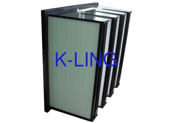 MERV 15 de Stijve V-Filter van de het Stoflucht van de Bankfilter Fijne voor Lucht die Eenheden overhandigen