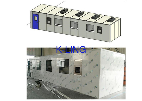 Draagbaar Modulair Schoon Zaal Kant en klaar Project Filiter H14 ISO