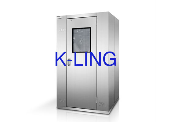 Foto-elektrische de Douchetunnel van de Controle25m/s Lucht met Auto Dubbele Deur