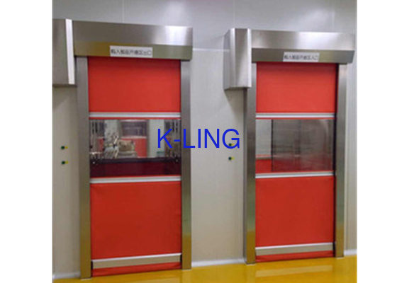 De volledige Automatische Cleanroom Deur van de de Tunnelrolling shutter van de Luchtdouche voor Goederenlevering
