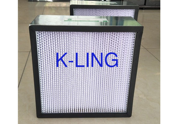 Filter van de de Plooihepa Lucht van de kartonseparator de Diepe voor het Ziekenhuis H13 of H14-Efficiency
